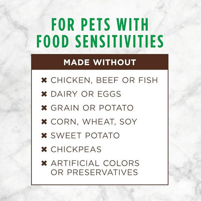 Instinct Limited Ingredient Diet, Natural Dry Dog Food, Grain Free Recipe - Real Lamb, 4 lb. Bag