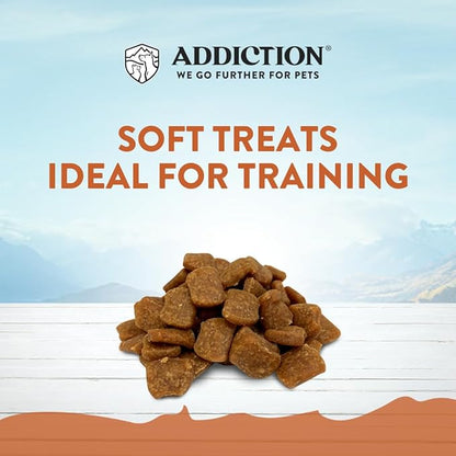 Addiction Meaty Bites All Life Stages Grain-Free Premium Kangaroo Dog Treats - 4 Ounces