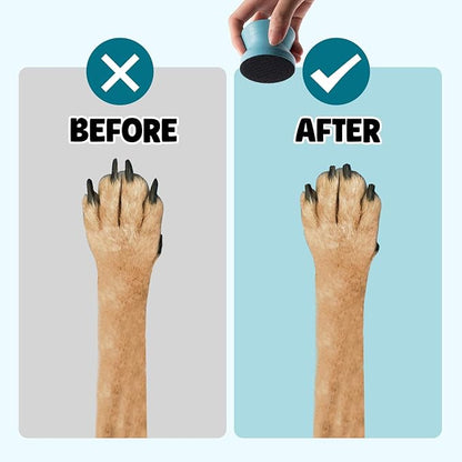 Dog Nail File with 4pcs Replaceable Sandpaper Portable Dog Nail Scratch Board Small Dog Nail File Wood Dog Nail Scratch Pad for Puppy