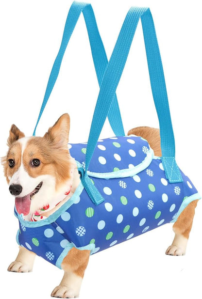 Dog Sling,Dog Sling Carrier for Small Dogs,Soft and Comfortable Can Take Cats and Dogs Out for a Walk,2-In-1design, Can be Carried on The Back or in The Hand,XL