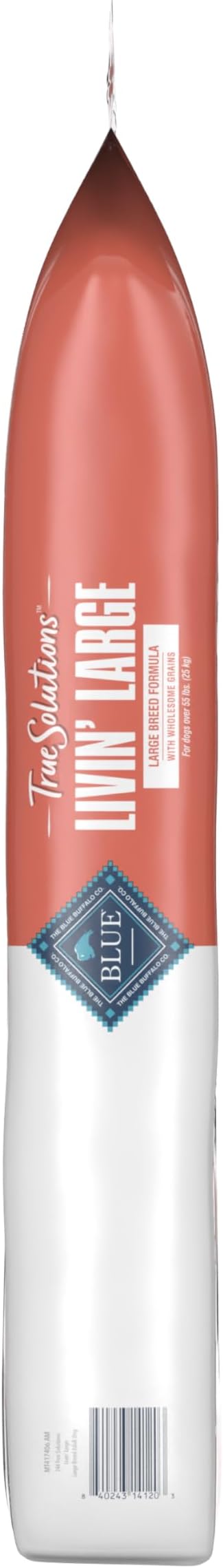 Blue Buffalo True Solutions Large Breed Care Natural Dry Dog Food for Adult Large Breed Dogs, Chicken, 24-lb. Bag