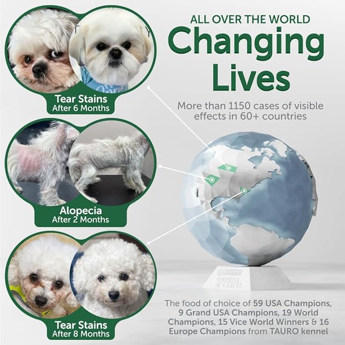 Nature's Protection Superior Care Grain Free Dry Dog Food - Healthy Dog Food All Life Stages Dogs - Balanced, Super Premium Dog Food - 1 Pack of 22lb Fish Flavor