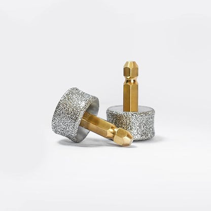 2 Pack Replacement Grinding Wheels/Heads/Bits for Casfuy All Models (Except N90), LuckyTail and Most Brands' Cat/Pet/Dog Nail Grinders, Highly Efficient, Safe and Reliable