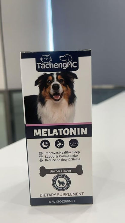 Melatonin for Dogs, Dog Calming Aid with Melatonin to Support Relaxation and Restful Sleep, Helps with Occasional Stress and Nighttime Restlessness, Gentle Daily Supplement, 1 Pack