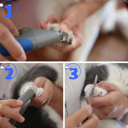 Xdorra Pet Paw Trimmer Cutter Large Dog Cat Nail Trimmer for Mastiff Chow Chow Alaskan Malamute Labrador - Pet Nail Cutter Dog Toe Nail Clippers