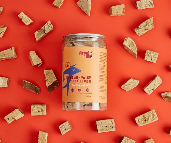 Freeze-Dried Single Ingredient Dog Treats (Beef Liver)