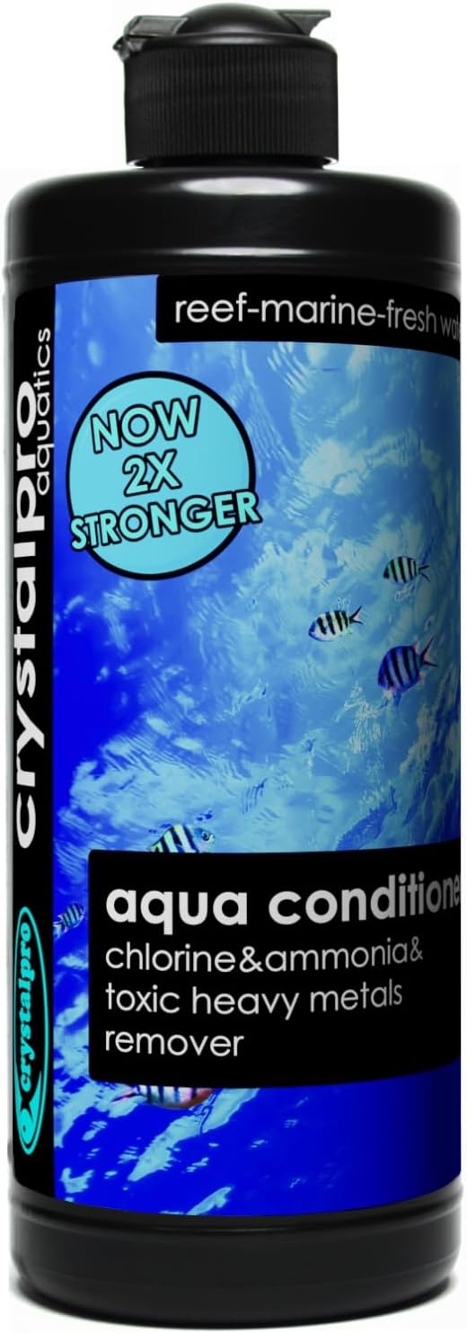Aqua Conditioner - Treats 5000 Gallons - Aquarium Water Conditioner - Neutralizes Chlorine and Ammonia 16.9 Oz