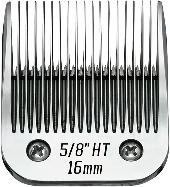 5/8HTï¼64930ï¼ Blade Dog Grooming Clipper Replacement Blades Compatible with Andis Dog Clippers,Detachable Stainless Steel Blade,Size-5/8 HT, Cut Length-5/8 Inch