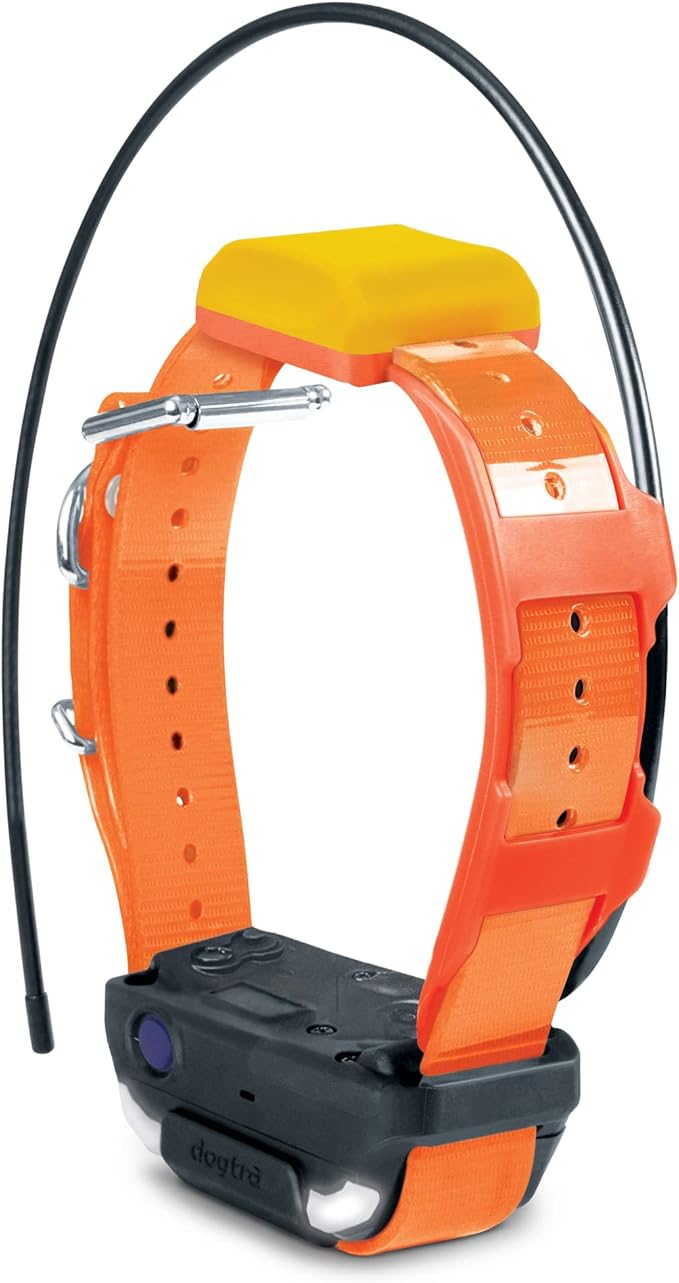 Dogtra Pathfinder 2 TRX Additional Receiver Dog GPS Tracker LED Light Orange Collar SmartWatch Compatible Rechargeable Waterproof Free Offline Maps No Subscription No Monthly Fee Smartphone Required