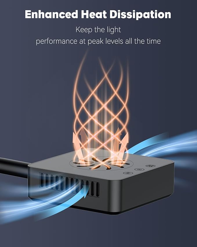 Pawfly 15 W LED Aquarium Light with Brilliant Blue White Red Lights for 1 to 10 Gallon Fish Tank