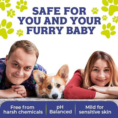 Pets Extra Strength Pet Deodorant & Odor Neutralizer | Naturally Derived Quick-Drying Deodorizer Spray for Dogs | Safe on Carpets & Furniture | Pet-Safe & Hypoallergenic | Sweet Sun Scent