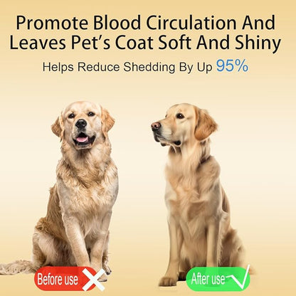 Dog & Cat Brush with Release Button,Cat brushes for indoor cats,Cat & dog brush for shedding,Slicker brush for dogs & cats,Cat grooming brush,Pet hair removal tool,Dog brush for short haired dog