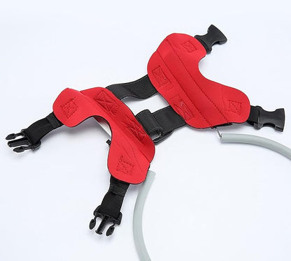 2 Size, Small, Medium, Large Dogs, Upgrade Version, Ring Harness for Blind Dog, Anti-Collision Ring for Blind Dogs RedUp Small