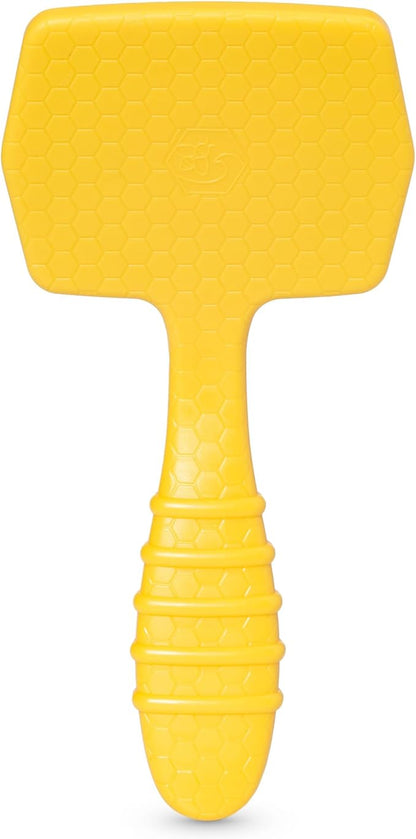 Burt_ Bees for Pets Small Slicker Brush for Dogs with Thick or Curly Hair with Handle Made from Recycled Plastics Collected from Coastal Communities | De-Shedding Dog Brush Removes Knots and Matting
