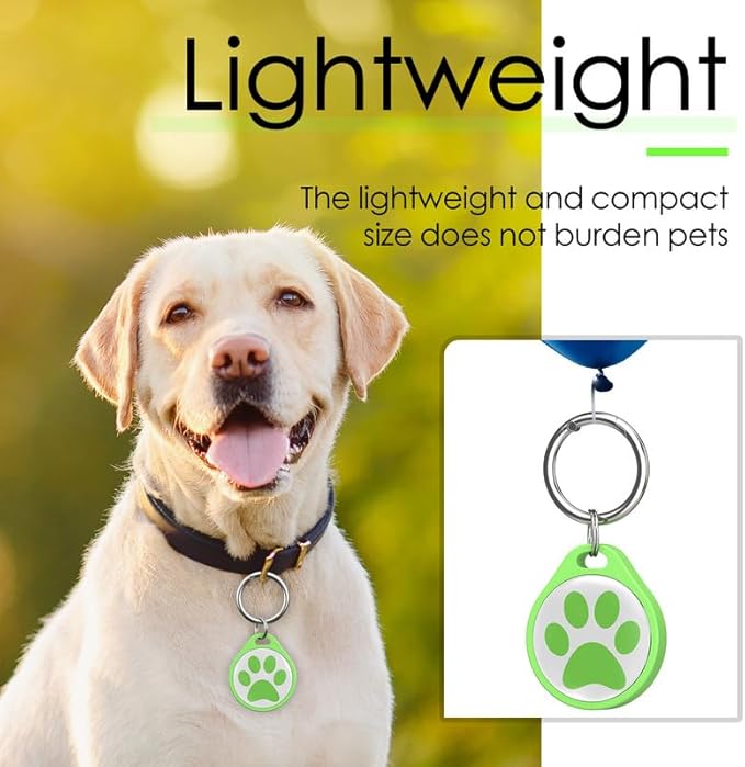 ADVENTUREMORE AIR Pet ID Tag-6pcs QR Code Tag & Smart ID Tag Small Personalized Name Plate with Online Profile - Dog Cat Tag Scan QR Receive Instant Pet Location Alert Email