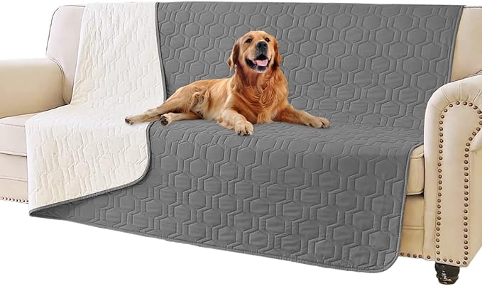 Waterproof and Non-Slip Dog Bed Cover and Pet Blanket Sofa Pet Bed Mat ï¼_ar Incontinence Mattress Protectors Furniture Couch Cover for Most Cats Dogs,Petsï¼52x82-Dark Greyï¼