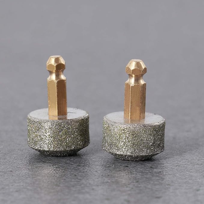 Mipcase 2pcs Dog Nail Replacement Heads Electric Nail Grooming Tool Spare Grinding Wheels Pet Toenail Paws Care