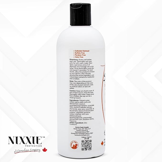 Dog Shampoo for Allergies and Itching by EnviroFresh, Dog Itch Relief Shampoo, Fast Acting Itch Relief for Dogs, Dog Shampoo Sensitive Skin, Anti Itch for Dogs