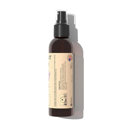 Pet Freshening Spray, Deodorizes Coat for Long Lasting Freshness, Alcohol-Free Cologne Spray, Grooming Fragrance Safe for Sensitive Skin, for Dog & Cat, Lavender Scent, 4 oz.