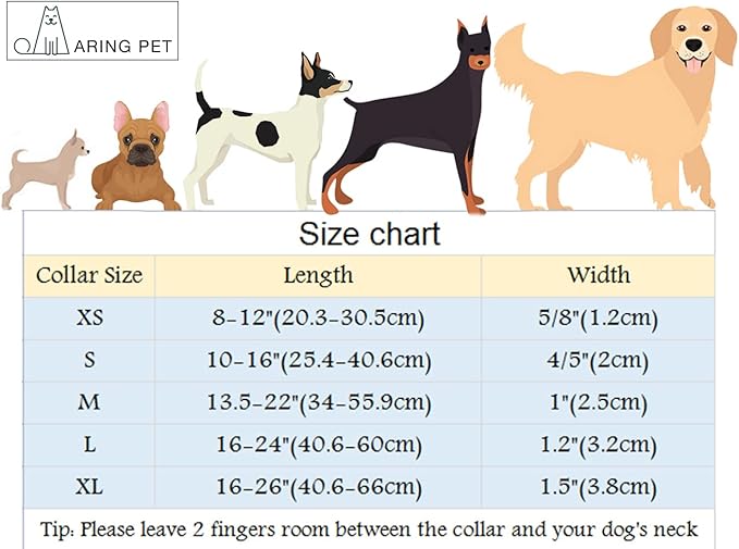 ARING PET Christmas Dog Collar-Plaid Dog Collar with Felt Flowers, Cute Christmas Boy Dog Collars Pet Collars with Metal Buckle