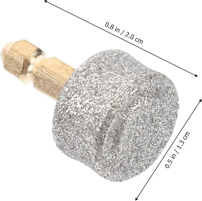 2-Pack Nail Replacement-Dog Nail Replacement Tips-Professional Spare Grinding Head for Dog Electric Claw Nail Grooming Tool