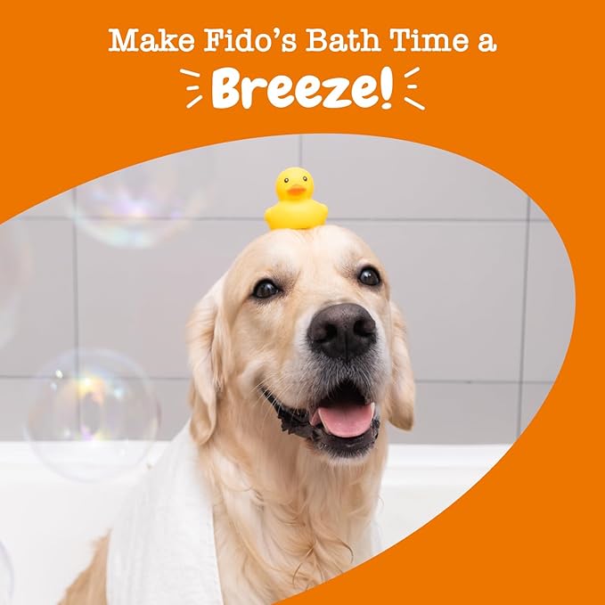 Dog Shampoo with Oatmeal & Aloe Vera - Grooming Pet Wash for Itchy & Sensitive Skin + Dandruff & Coat - Gentle Anti Itch Formula - Vanilla Bean Scent - 16 OZ