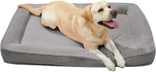 BALANCE Jumbo Dog Beds, Orthopedic Dog Bed, Washable Dog Bed with Removable Cover, Waterproof Dog Bed with Nonskid Bottom, Doggy Bed, Dog Beds for Large Dogs