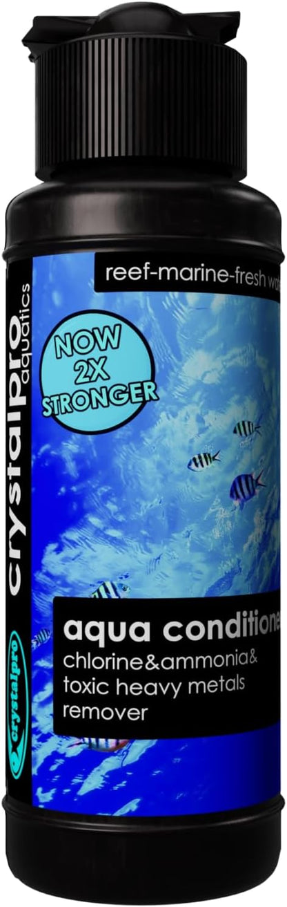 Aqua Conditioner - Treats 1250 Gallons - Aquarium Water Conditioner - Neutralizes Chlorine and Ammonia 4.2 Oz