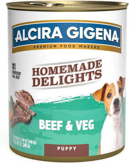 Dog Wet Food (Beef and Veg - Puppy) - (Pack of 12)