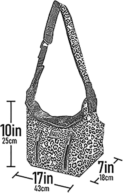 Pet Gear Tote/Sling Carrier for Cats/Dogs, Storage Pocket, Removable Washable Liner, Zippered Top and Mesh Windows, 2 Models, 6 Colors