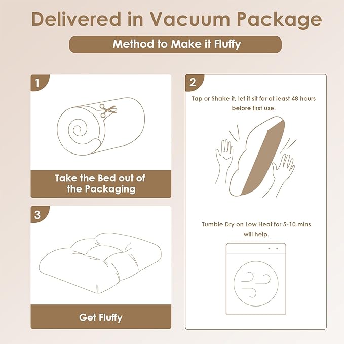 EHEYCIGA Fluffy XXL Dog Crate Pad, Plush Faux Fur Dog Bed for Extra Large Dogs, Calming Anti Anxiety XXL Dog Bed for Crate, Washable Soft Warm Dog Crate Mat with Non-Slip Bottom