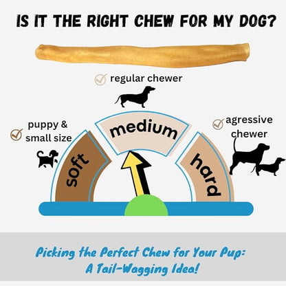 Amazing Dog Treats -Small Collagen Stick - (6 Inch - 8 Count) - Collagen Beef Cheek Rolls - No Hide Bones for Dogs