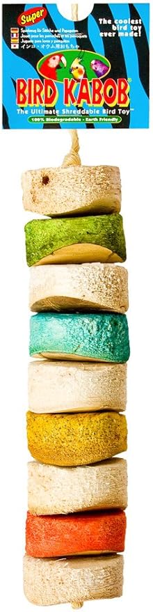 BIRD KABOB Bird Toy, Super