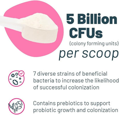 Buddy Biotics Probiotic + Prebiotic for Dogs- Gut Flora Health, Digestive and Immune Health, Diarrhea and Bowel Support – 5 Billion CFU per Scoop