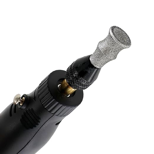 Diamond Rotary Pet Nail Grinder Replacement Heads Dog Nail Grinder Bit-BGTEC 2PCS 1/8" Diamond Replaceable Tip for Pet Claw Grooming(B+D)