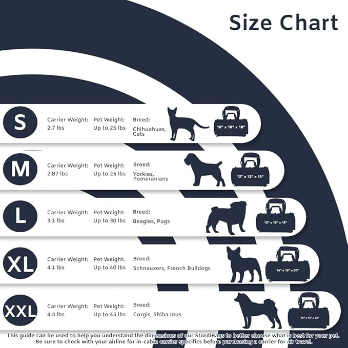 SturdiBag XL Pet Travel Carrier: Flexible Height for Cat and Dog Soft Sided with Safety Clips and Seatbelt Straps | Purple, 20" x 16" x 12" (PN: SB3-PRO-P)