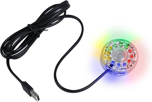 MiOYOOW Submersible Lights, USB Waterproof Aquarium Light with Fixed Suction Cups for Aquarium Decoration