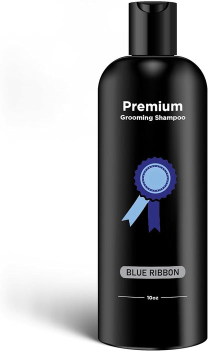 605Products - Natural Dog Shampoo for Itchy and Sensitive Skin, Puppy Shampoo and Odor Eliminator for Smelly Dogs and Puppies, Pet Shampoo and Deodorizer - Dog Bath Supplies (Blue Ribbon)