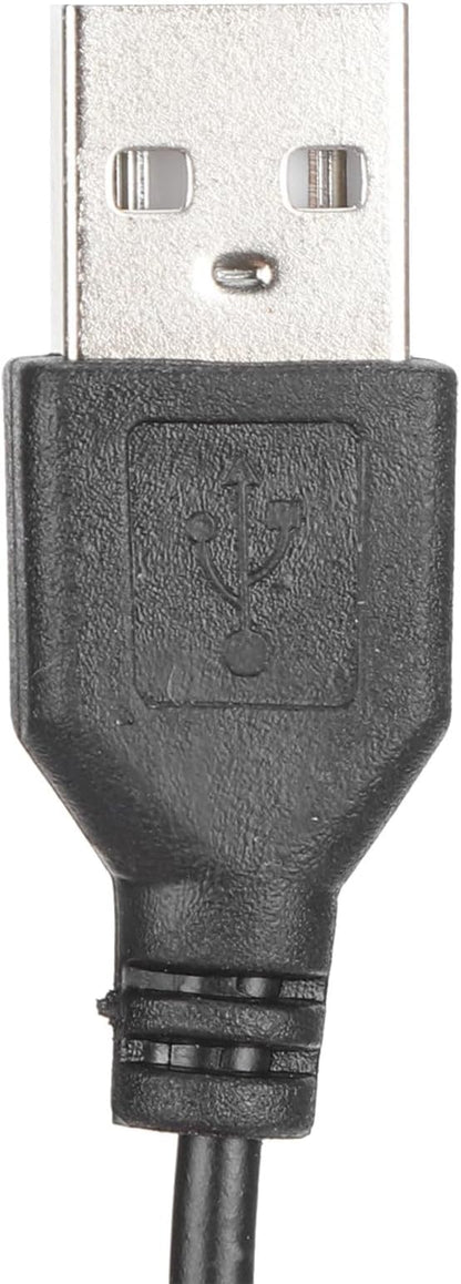 Soft LED Aquarium Plant Light, 5V 0.6W USB 2.0 Mini Aquarium Lamp, LED Desktop Fish Tank Light with 3.28ft Cable, White Lighting Small Water Plant Light for Plant Grow