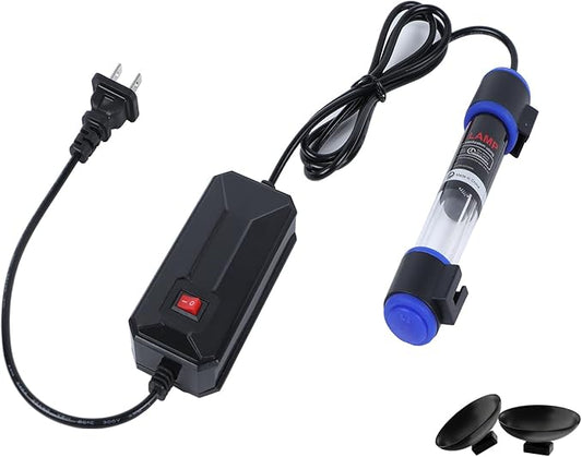 5W UVC Aquarium Light for Fish Tank and Pond – Quartz Tube Waterproof UV Lamp, Water Clarifier for Clearer Water