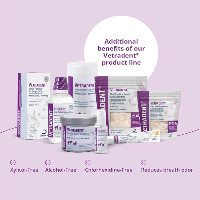 Dental Wipes for Dogs and Cats, 60ct