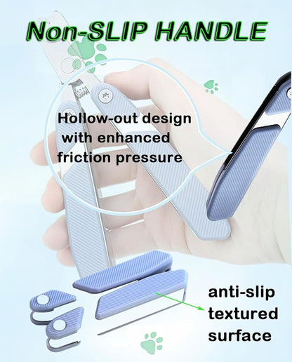 Portable Dog Nail Clippers with Foldable Design Cat Nail Trimmer