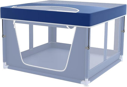 Dog Playpen Cover, Fit for 42X42 Puppy playpen, Used to Prevent Pets from Escaping, Contains Only Cover