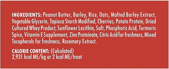 (2 Pack) Zuke Mini Naturals Dog Treats Peanut Butter 16 oz (1 Lb) - Zukes Soft & Chewy Training Treats - with 10ct Wipes