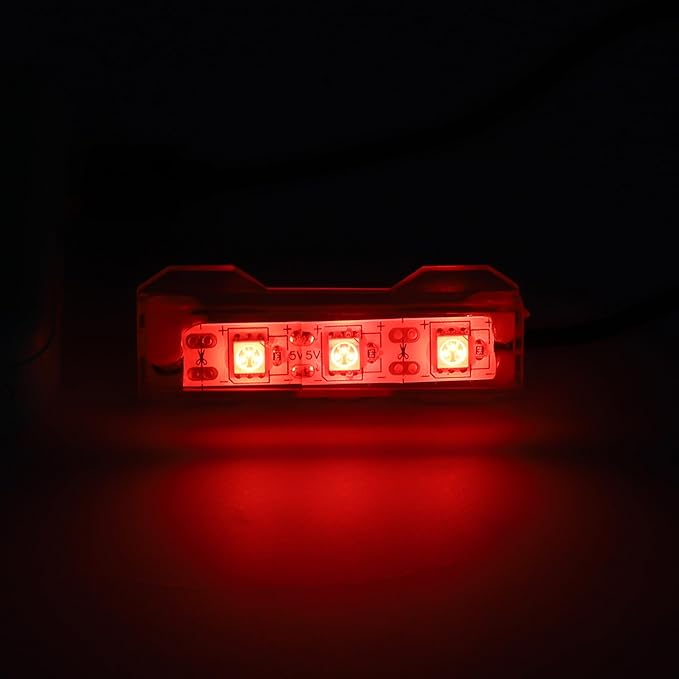 Mini Aquarium Lamp, USB Aquarium Light, LED Desktop Fish Tank Light, Small Decoration Aquarium Light, Aquarium Accessories, Red Light