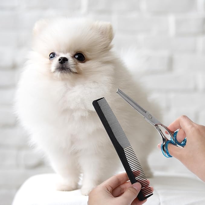 16 PCS Shear Grips Inserts Finger Protector Scissors Finger Rings Silicone Dog Grooming Scissors Accessories Ring Pet Shears Finger Ring Thumb Grips 8 Colors Grooming Shear Finger Ring