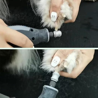 Diamond Dog Nail Grinder for Dremel - Dog Nail Grinder Attachment Bits for Large Medium and Small Dogs Cats Animals Nail Trimming (C
