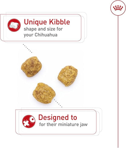 Royal Canin Chihuahua Adult Breed Specific Dry Dog Food, 2.5 lb. Bag