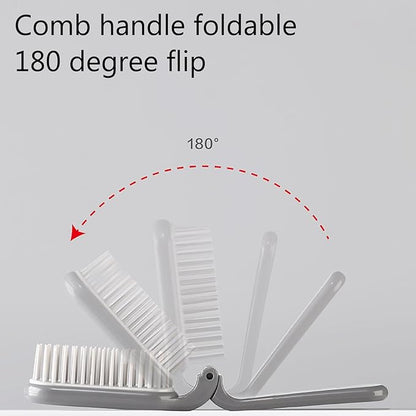 Foldable Brush for Pets, Small Dog Brush - Puppy Hair Brush- Grooming Tool for Teddy, Yorkies, Maltese, Shih Tzu, Chihuahua