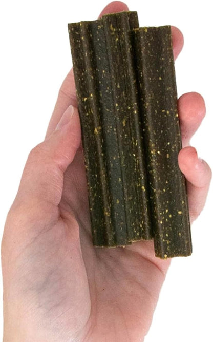 Pupford Dental Chews for Dogs | Freshens Breath, Scrapes Plaque, Safe for Gut | Healthy, Limited Ingredient, All Natural |Yummy & Made in USA | Free Training Resources | 30 Count